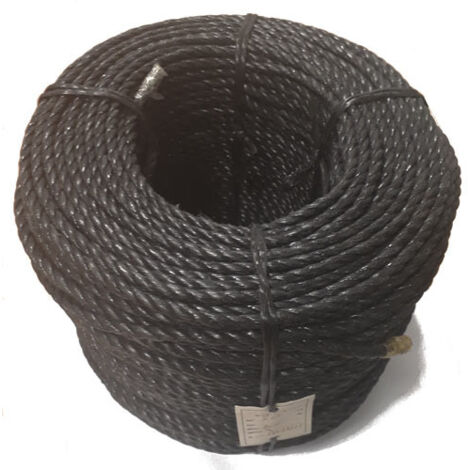 Ficelle maraîchère 6 mm – Bobine de 200 m – 3 brins – Traitement anti-UV pour tension de bâches de serres – Atout Loisir