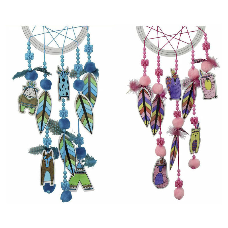 

Atrapasueños DKD Home Decor Cartón (2 pcs) (17 x 3.5 x 22 cm)