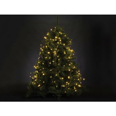Atria led - pour arbre 24 m - 330 lampes blanc chaud - fil vert - 24 v