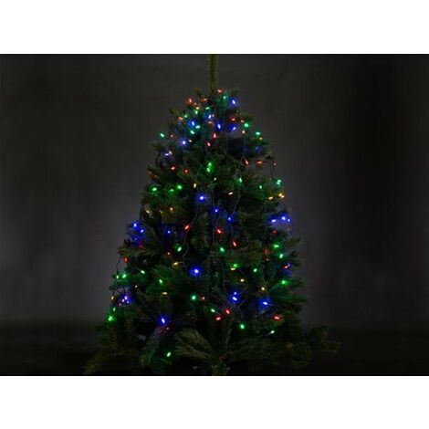 ATRIA LED - pour arbres jusqu'à 2.4 m - 330 LED - multicolore - câble vert - 24 V