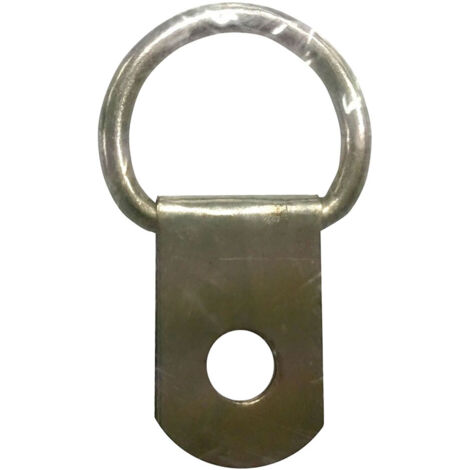 ATTACCAGLIE A CAMPANA mm.11 - pz.  4 ottonate  - Blister Koncreto