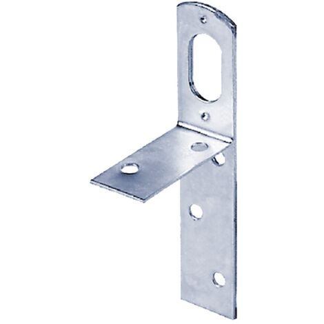 Attaccaglie pensili semplice acciaio zincato 20 mm spessore 1,5 mm 100 pz