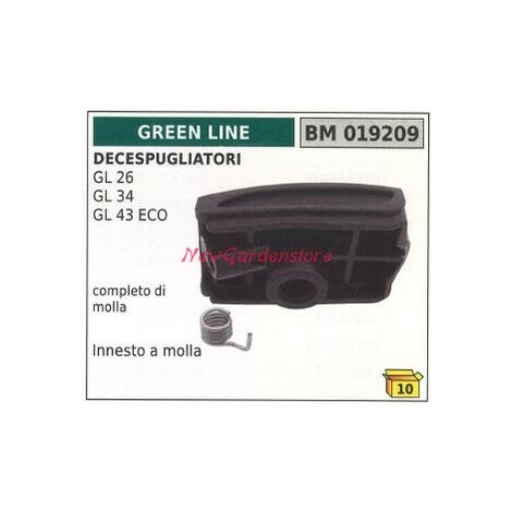 Attacco candela pipetta cappuccio GREEN LINE 1 pezzo 019209