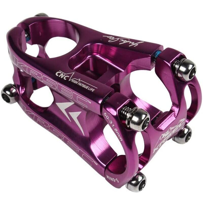 Attacco manubrio corto per bici in alluminio