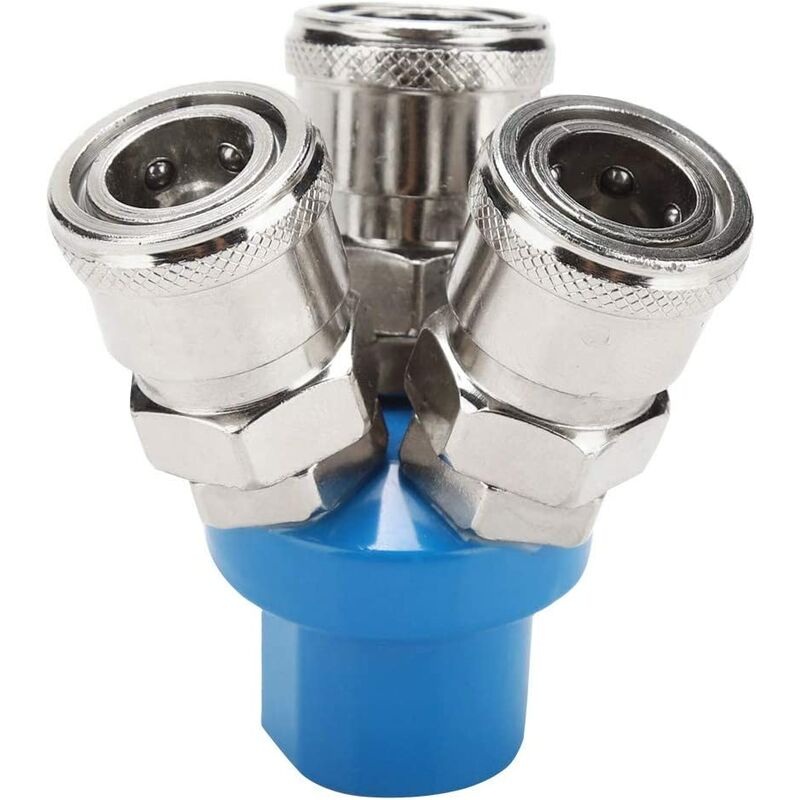 Attacco rapido pneumatico bidirezionale tipo c da