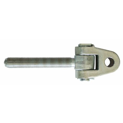 Attacco snodato Ø 32 spessore 51mm filettato M36x3 destro