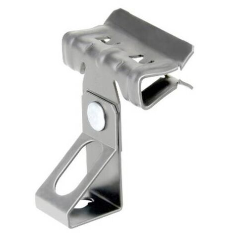 Attache à clipser pour tige filetée M8 CVA - Épaisseur de la bride 4-10 mm - zinc lamellaire - Boite de 50 - CELO - 94108CVA