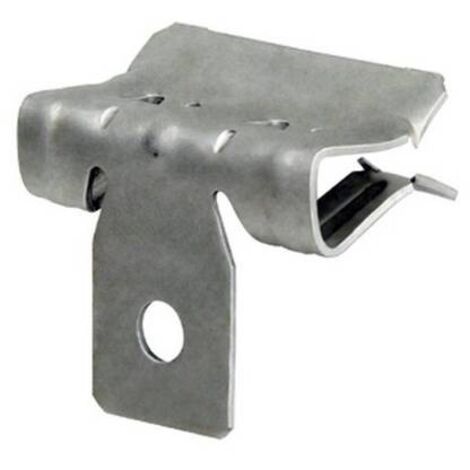 Attache à clipser sur poutre pour filin CAL ép. 1,5-4 Ø6,3 traitement zinc lamellaire - CELO - 915463CAL