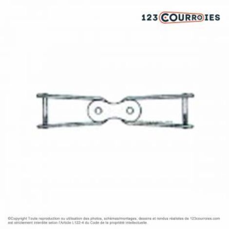 Attache articulé pour courroie Open B 17 mm AGRART-B