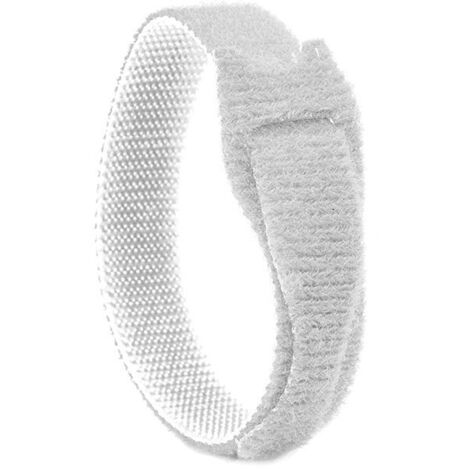 Attache-câble VELCRO® «One-Wrap» 13x200mm blanc (Pack de 25 unités)