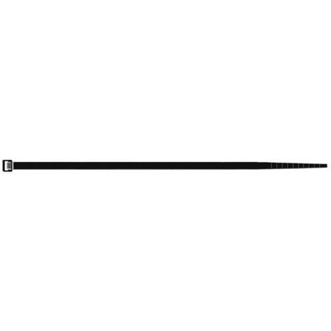 Attache-câbles noirs, Long. x Larg. : de bande : 360 x 4,5 mm, Ø de faisceau 101 mm
