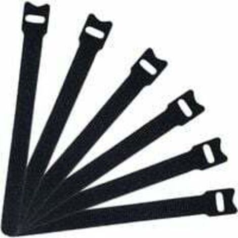 Attache Cable,Sangles Sangles Câble, Réutilisables Serre Cable, Organisateur Rangement Cable, pour Attacher Les Câbles, Gaines, Fils PC, Fils Électriques etc(Noir，50 Pcs）