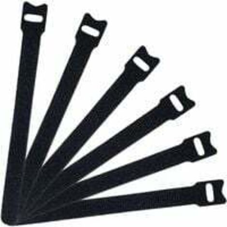 Attache Cable,Sangles Sangles Câble, Réutilisables Serre Cable, Organisateur Rangement Cable, pour Attacher Les Câbles, Gaines, Fils PC, Fils Électriques etc(Noir，50 Pcs）