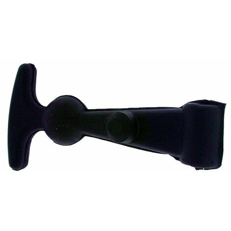 Attache capot caoutchouc 125 mm – Adaptable pour moteurs thermiques – Usage intensif – Résistance à l'usure