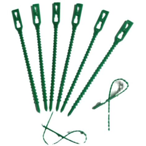 Attache de Plante Liens Réglables de Jardinage,Attache et Soutien pour Plantes,Attaches de Câble de Jardin pour Aider à Soutenir Les Plantes,Vignes Jardinage