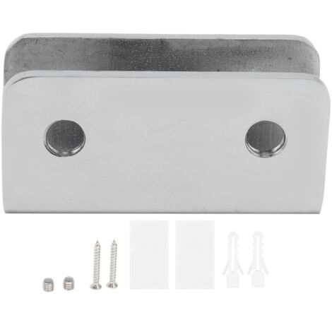 Attache en acier inoxydable 304 pour verre rectangulaire, support de fixation pour vitrage de 8 à 12 mm