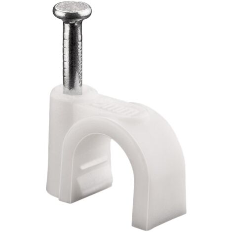 Legrand - Lot De 20 Cavaliers Multifix Souples - Pour Câbles Ø 14 à 20 Mm - Blanc - Fixation Rapide Pour Rangements Câbles - 12