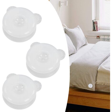 Attache Fixation Couette Clip Plastique Blanc 20 Sets Fixateur Duvet Couverture Pour Garder Votre Couette Stable