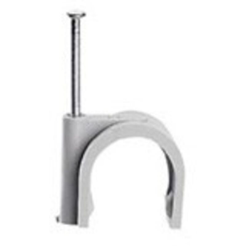 Legrand - Attache plastique Fixfor gris Ø19