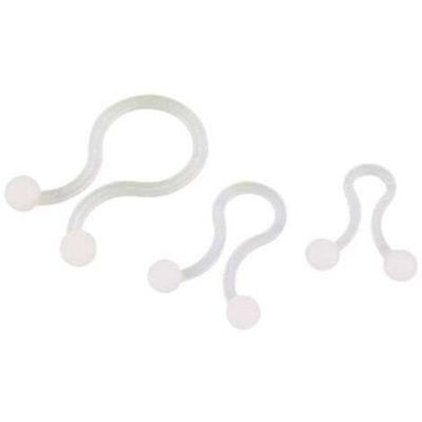 ATTACHE OMÉGA POUR PLAGE DE Ø: 13.40 MM (MAX) TRU COMPONENTS TC-TT15-20203 1593081 NATUREL 20 PC(S)