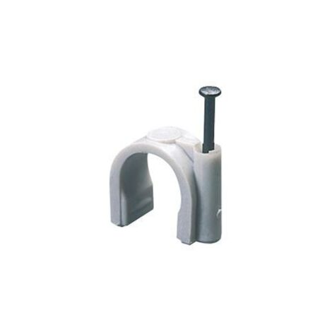ATTACHE POLYMERE DIAM.7-8 WHITE GEWISS GW50622