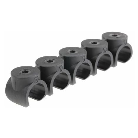 Attache pour tube, Diam. 12mm ( Prix pour Paquet de 5 )