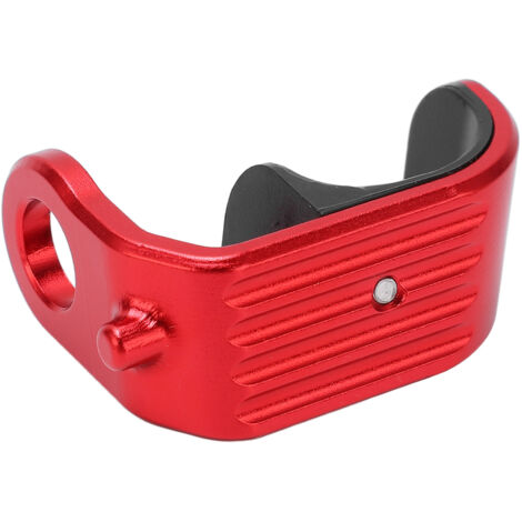 Attache rapide en forme de E pour vélo Brompton, légère en alliage d'aluminium poli et plastique, crochet de sécurité.