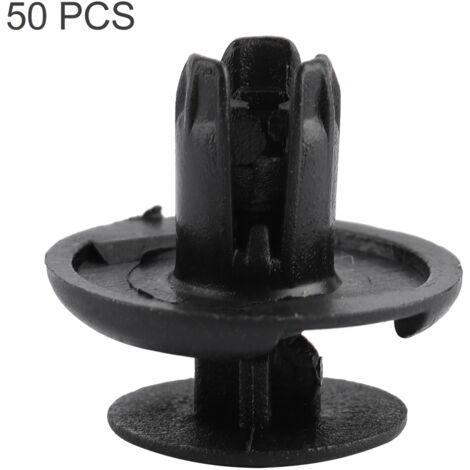 Attache rapide pour pare-chocs Honda - Clip rivet push pin noir nylon 91512-SX0-003