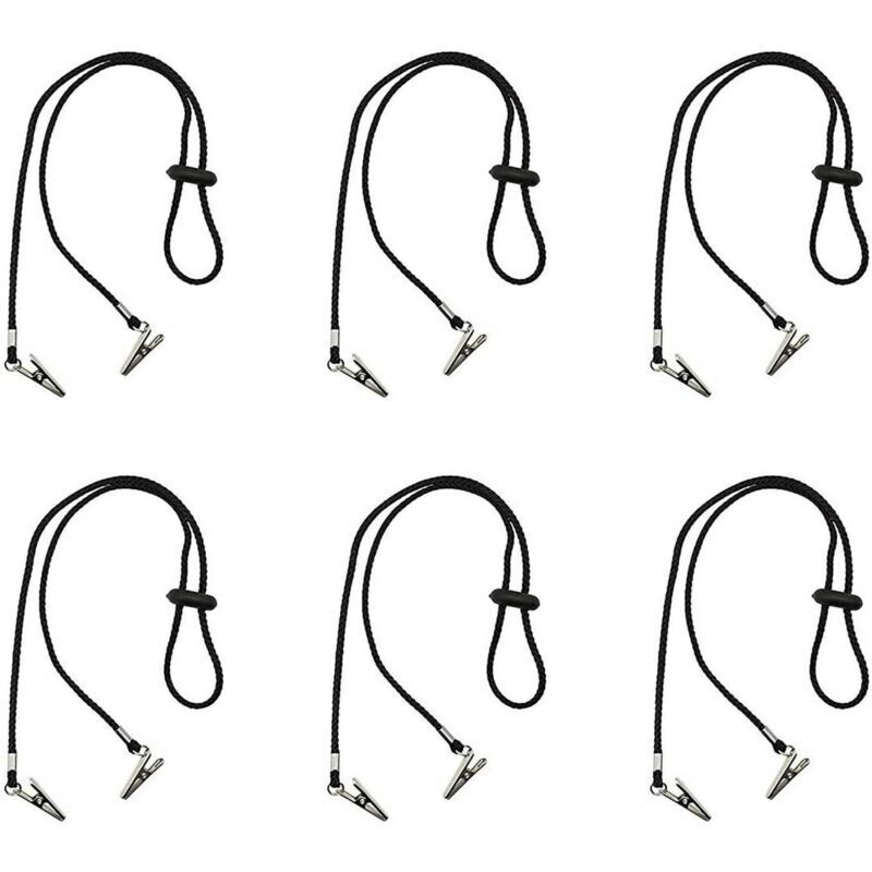Attache Serviette de Table, Lanière de Serviette Flexible, Accessoires de Dîner, Réglable Porte-Pince à Bavoir Chaîne Clip de Bavoir, pour Hommes