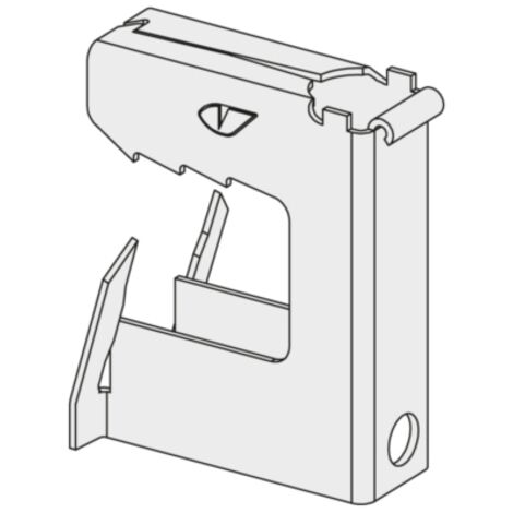 Attache tigre pour épaisseur 0,8 a 1,6 cm pour dalle plafond - boîte de 100 - EUROCOUSTIC
