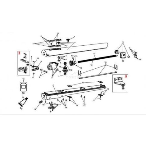 Attaches avant-arrières 63002565 pour motorisation portail FAAC S418 – Fixation stable – Éléments de remplacement inclus