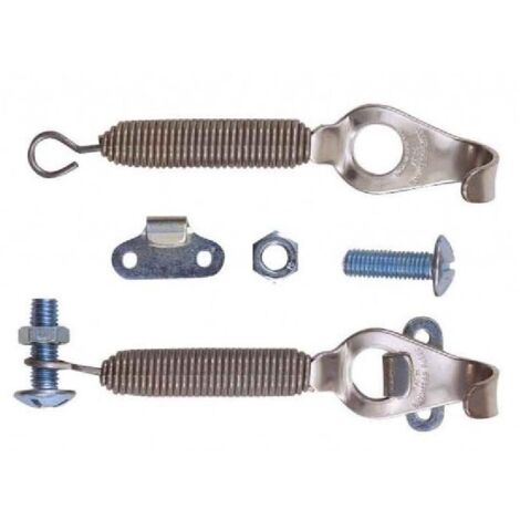 Attaches Capot Ressort Inox - la paire