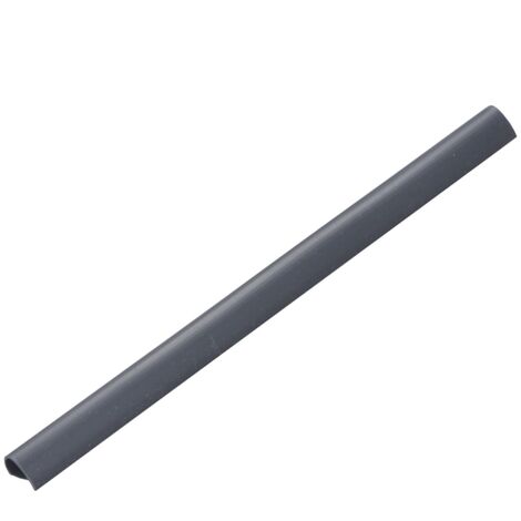 Attaches de bande de clôture 100 pcs PVC Anthracite