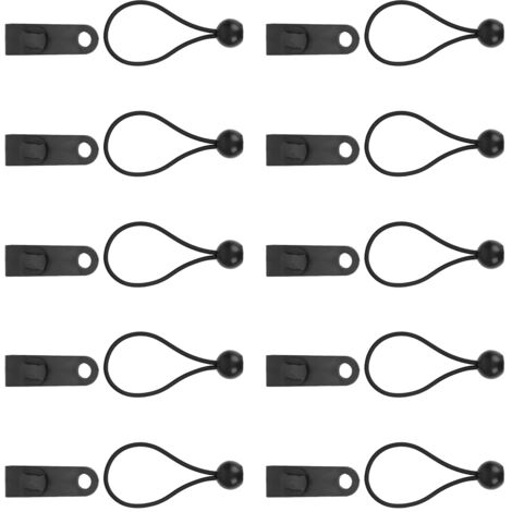 Attaches de fixation anti-vent pour tente extérieure avec corde élastique pour camping, auvent et caravane