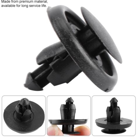 Attaches de Garde-Boue pour Toyota - 50 Pièces 90467-07166, Fixation Rapide Type Poussoir