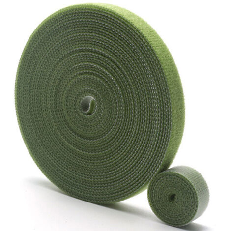Attaches de jardin pour plantes, 25 m de ruban adhésif réutilisable, Velcro