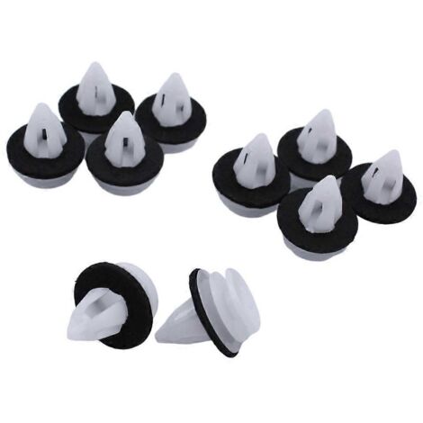 Attaches de pare-chocs de retenue, clips de garniture de porte, fixations de panneau de revêtement pour Freelander 2 - Lot de 10 pièces.