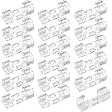 Attaches, supports et organiseurs de câbles auto-adhésifs, 120 pièces-AquaForge
