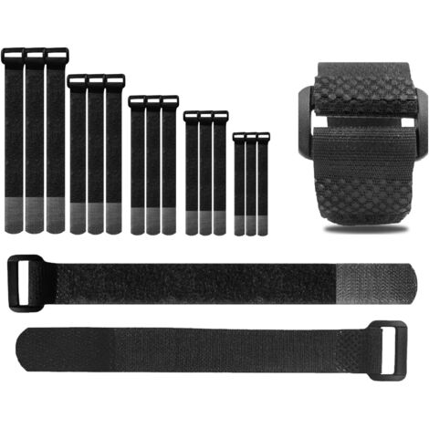Attaches Velcro - 7 pièces de chaque (15150+20200+20250+30300+30400)