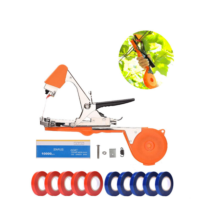 Attacheuse de plantes pour tomates, poivrons, raisins, concombres et légumes à vigne, pour attacher rapidement et facilement, idéale pour les
