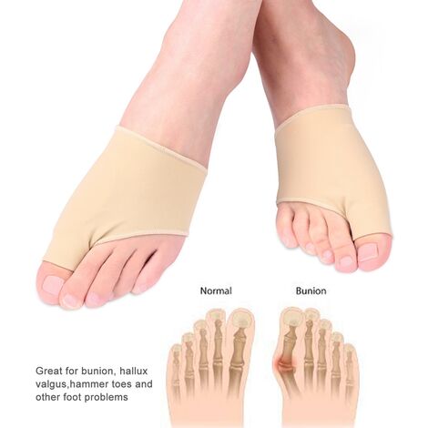 Attel Hallux Valgus,1 Manchon Correcteur Bunion avec Coussinet de Gel Ortheses Hallux Valgus Correcteur pour Hommes et Femmes la Douur Provoquée