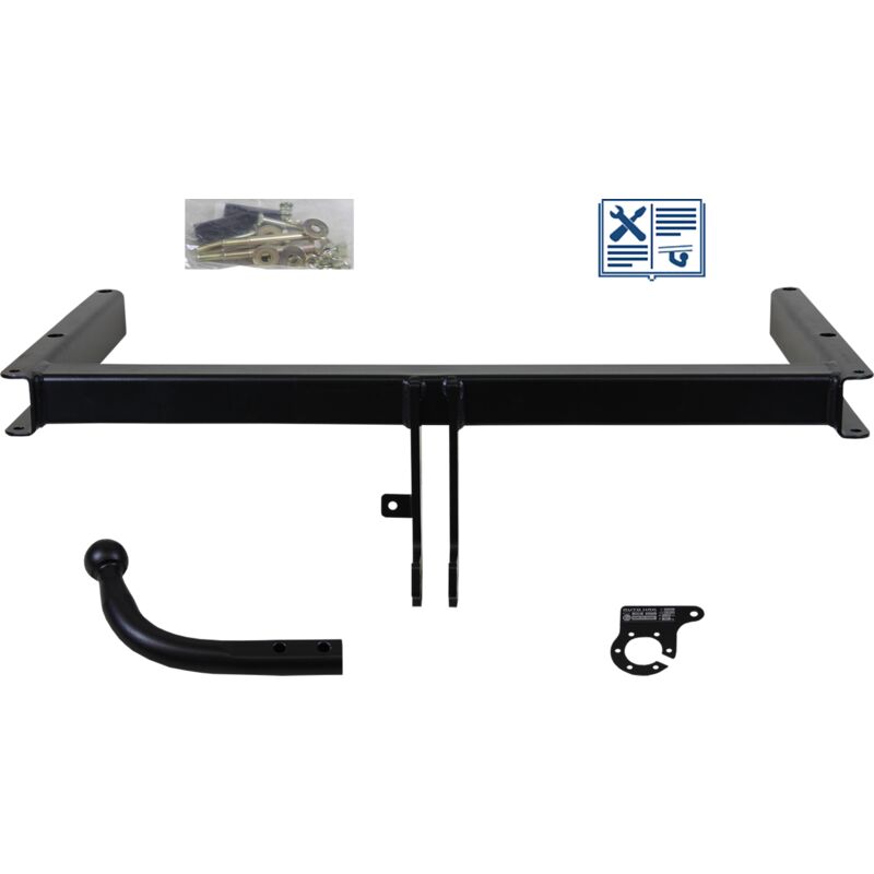 Rameder - Attelage - Audi A4 B8 Avant - 08/08-12/15 - col de cygne - auto-hak - Faisceau spécifique 13 broches