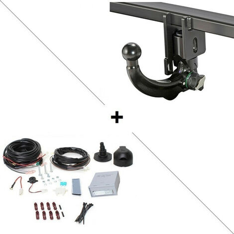 Attelage BMW M8 Cabriolet type G14 uniquement pour porte-vélos (06/16-08/22) RDSOV + Faisceau spécifique 7 broches
