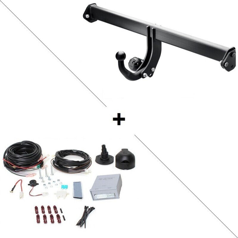 Attelage Citroën Berlingo Court (07/08-06/18) Col de cygne + faisceau universel 7 broches + boitier électronique