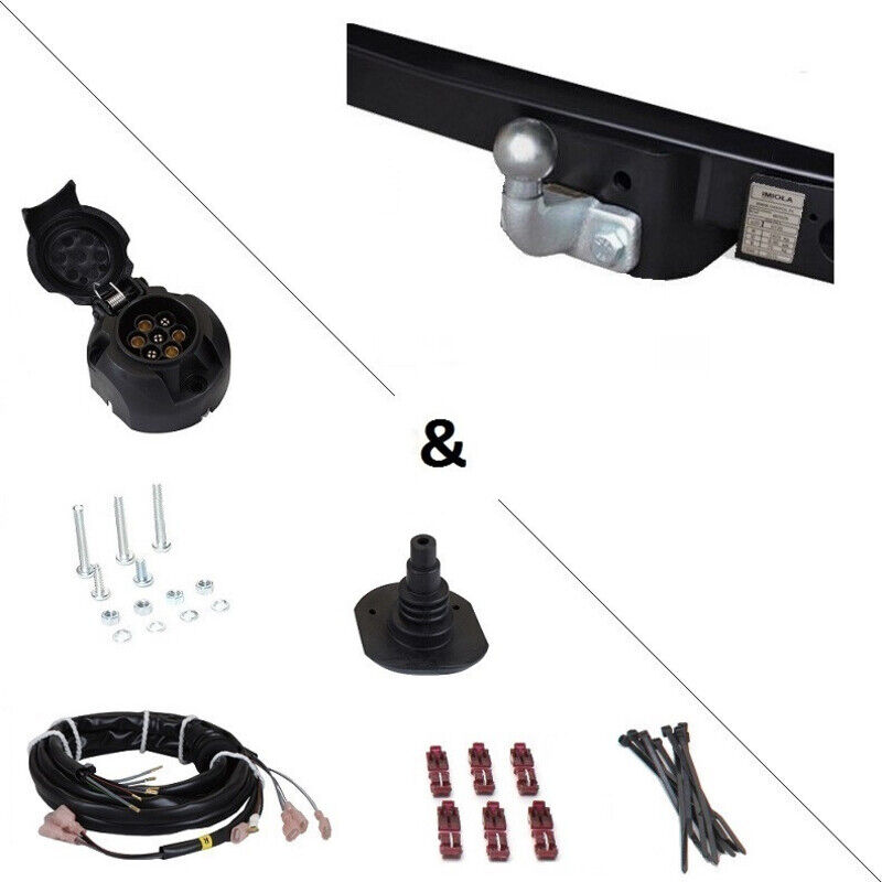 Attelage Citroën Jumper Fourgon (02/95-05/06) Standard + faisceau universel 7 broches utilitaire