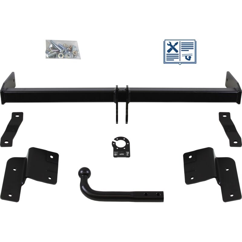 Auto-hak - Attelage col de cygne + faisceau Trail-Tec universel 13 broches - mitsubishi pajero pinin i