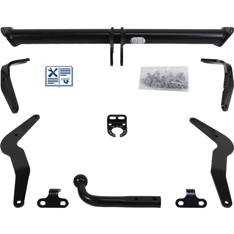 Rameder - Attelage col de cygne Brink + faisceau Trail-Tec spécifique 7 broches - peugeot rifter