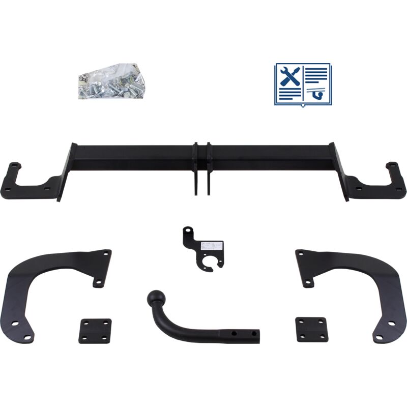 Rameder - Attelage - Citroën jumpy iii Autobus/Autocar - 06/18-12/99 - col de cygne - gdw - Faisceau spécifique 13 broches