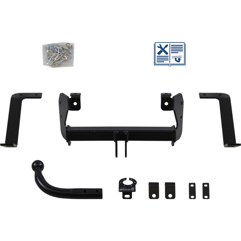 Rameder - Attelage - Peugeot 205 ii - 01/90-09/98 - col de cygne - auto-hak - Faisceau universel 13 broches