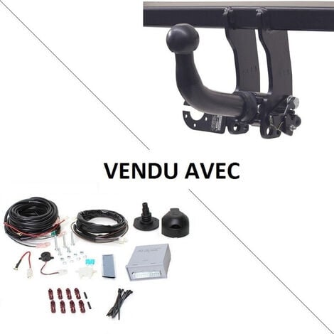 Attelage Dacia Duster (11/13-11/17) RDSOH + faisceau universel 7 broches + boitier électronique